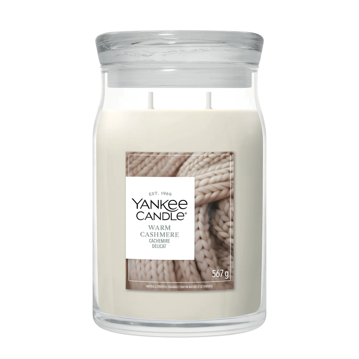 Yankee Candle 567g Warm Cashmere Large Jar Candle