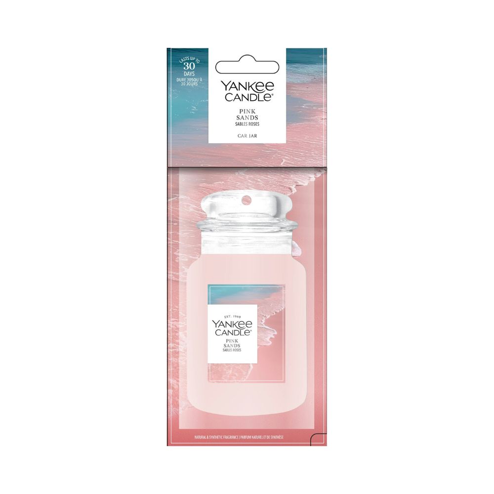 Yankee Candle Pink Sands Car Jar Air Freshener