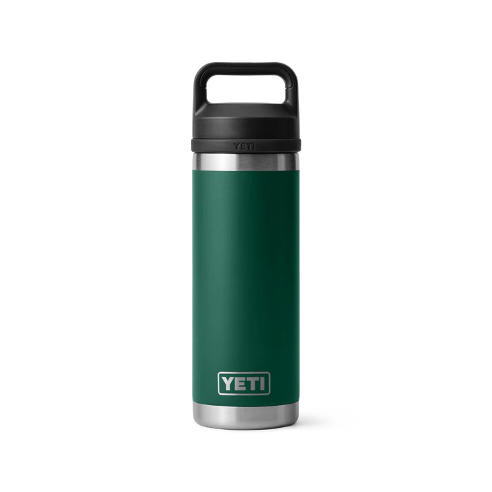 Yeti 18oz (532ml) Rambler Bottle - Black Forest Green