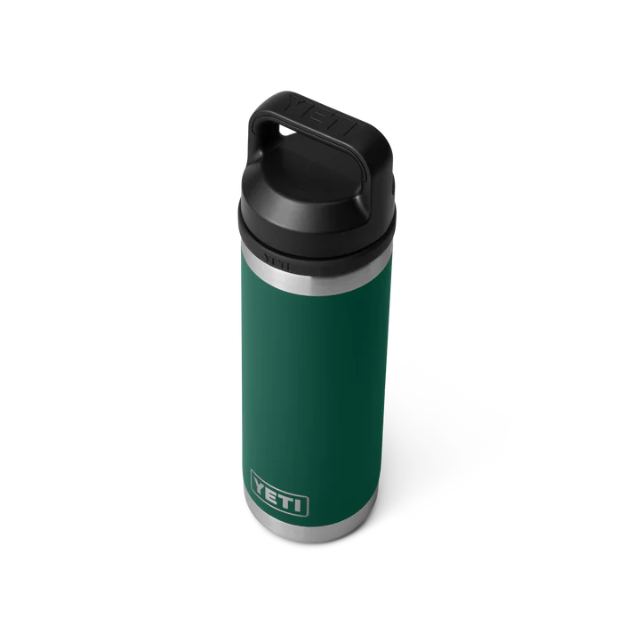 Yeti 18oz (532ml) Rambler Bottle - Black Forest Green