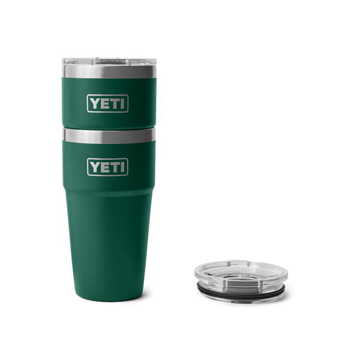 Yeti 20oz (591ml) Rambler Stackable Cup - Black Forest Green