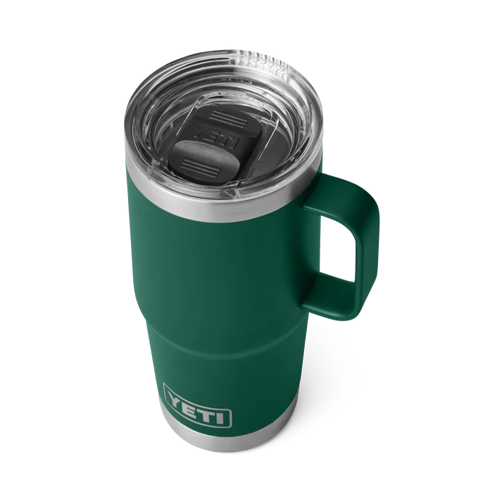 Yeti 20oz (591ml) Rambler Travel Mug - Black Forest Green