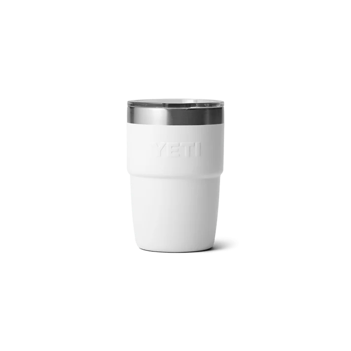 Yeti 236ml White 8oz Rambler Stackable Cup - 70000003451 - Old Railway Line Garden Centre