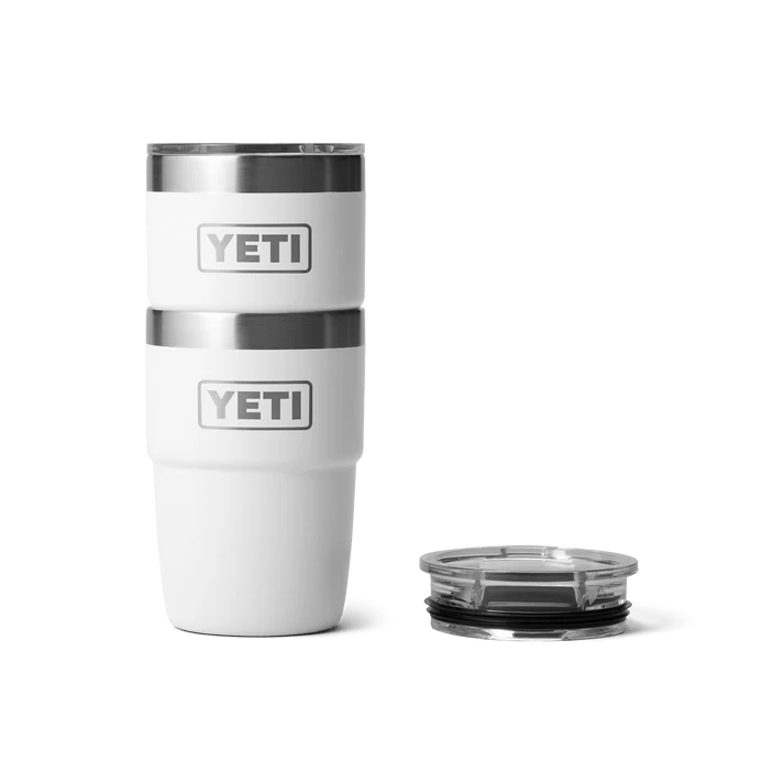 Yeti 236ml White 8oz Rambler Stackable Cup - 70000003451 - Old Railway Line Garden Centre