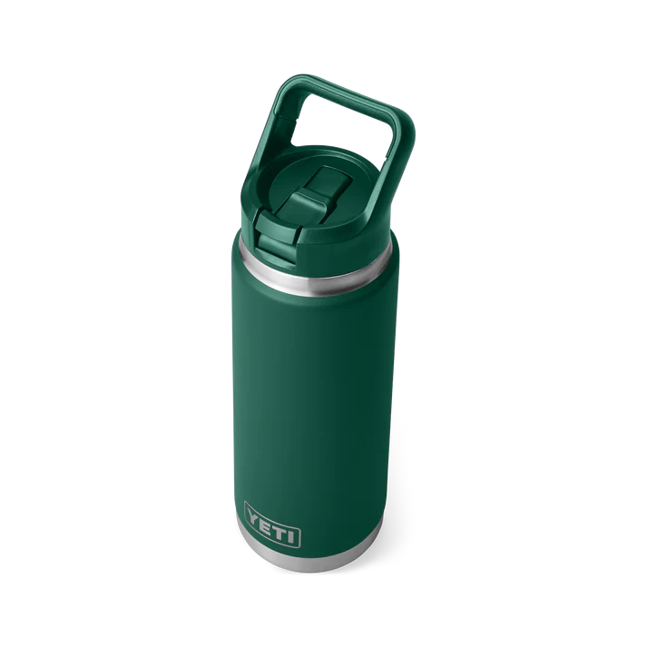 Yeti 26oz (769ml) Rambler Straw Bottle - Forest Green