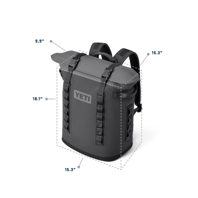 Yeti 46cm Olive Green M20 Soft Backpack Cooler - 70000001971 - Old Railway Line Garden Centre