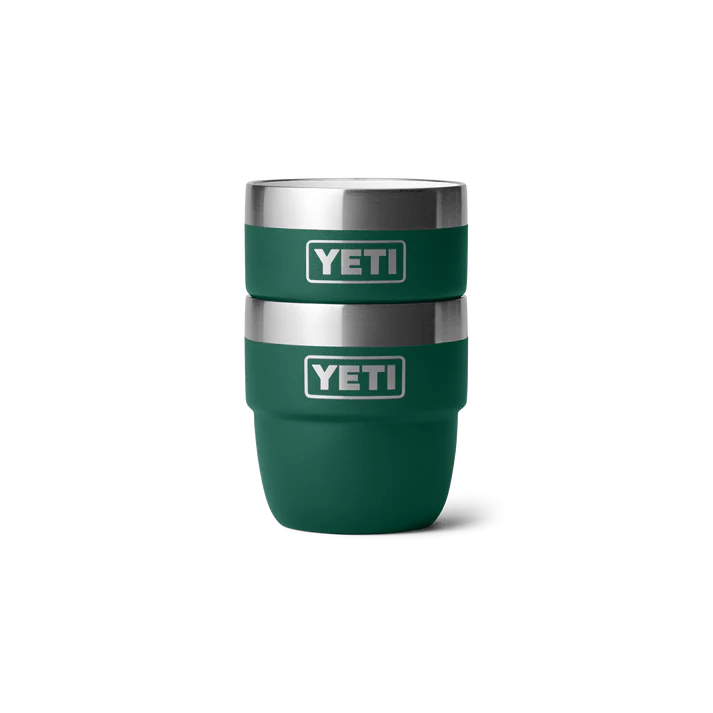 Yeti 4oz (118ml) Rambler Espresso Cup - Black Forest Green - (Pack of 2)