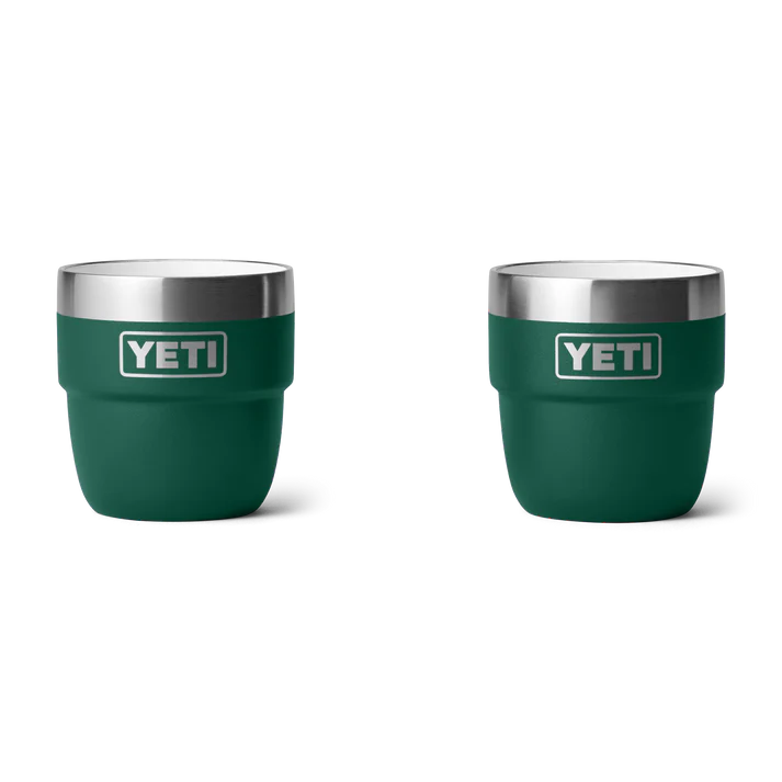 Yeti 4oz (118ml) Rambler Espresso Cup - Black Forest Green - (Pack of 2)
