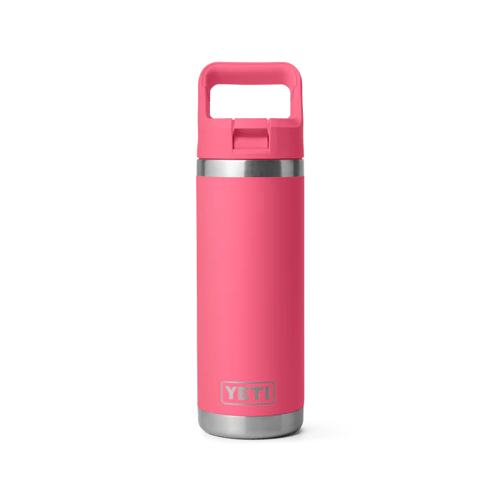 Yeti 532ml Tropical Pink 18oz Rambler Straw Bottle - 70000002345 - Old Railway Line Garden Centre