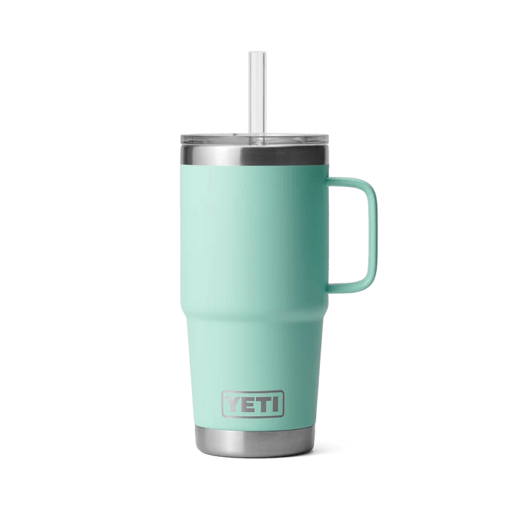 Yeti 739ml Sea Foam 25oz Rambler Straw Bottle - 70000002296 - Old Railway Line Garden Centre