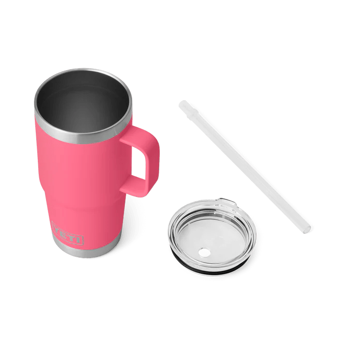 Yeti 739ml Tropical Pink 25oz Rambler Straw Bottle - 70000002872 - Old Railway Line Garden Centre
