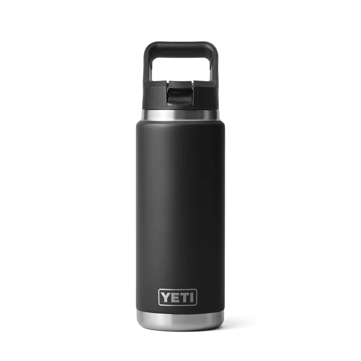 Yeti 769ml Black 26oz Rambler Straw Bottle - 70000003492 - Old Railway Line Garden Centre