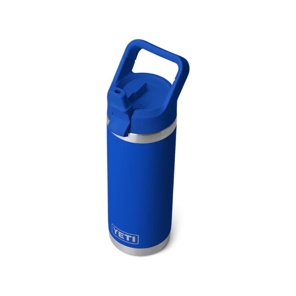 Yeti Rambler 18oz (532ml) Bottle with Colour-Matched Straw Cap - Royal Blue