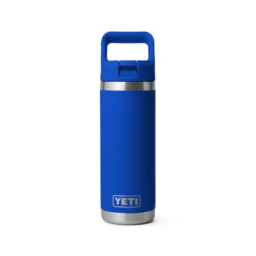 Yeti Rambler 18oz (532ml) Bottle with Colour-Matched Straw Cap - Royal Blue