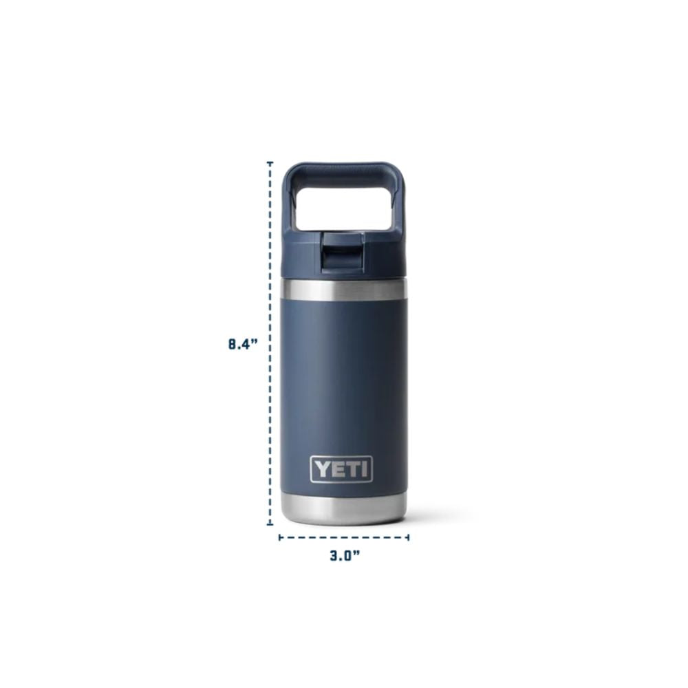 Yeti Rambler Jr 12oz (355ml) Kids' Bottle with Colour-Matched Straw Cap - Venom