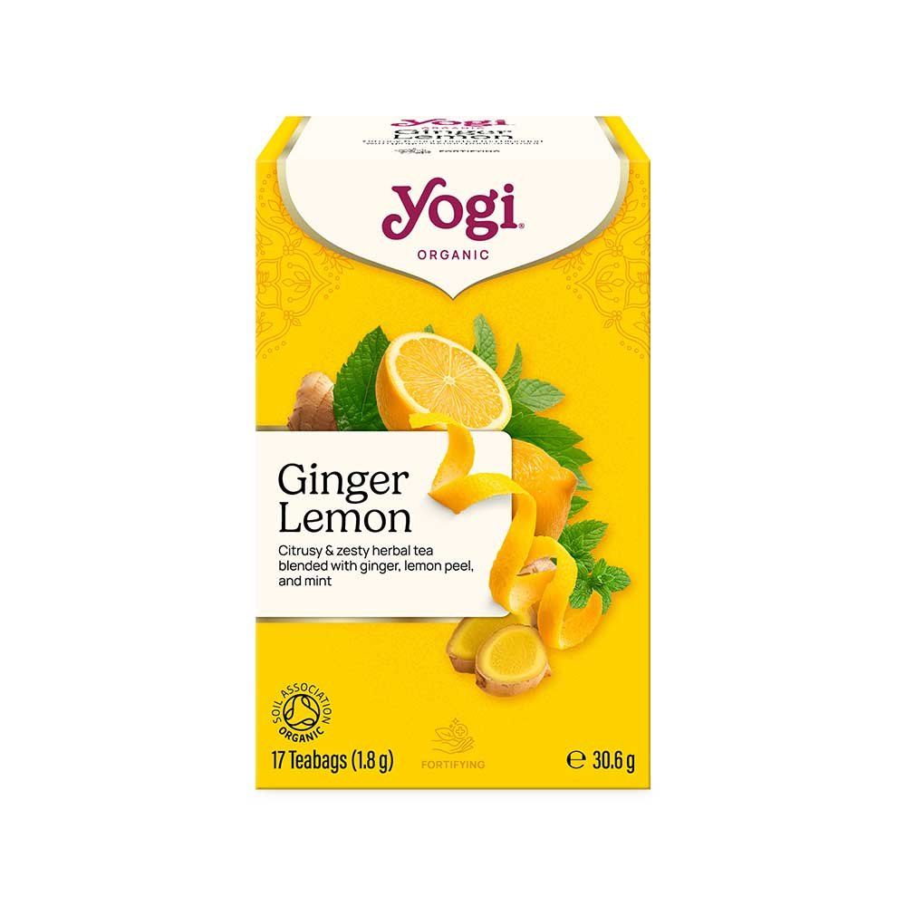 Yogi Tea Organic Ginger Lemon Herbal Tea