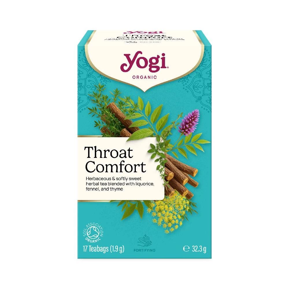 Yogi Tea Organic Throat Comfort Tea