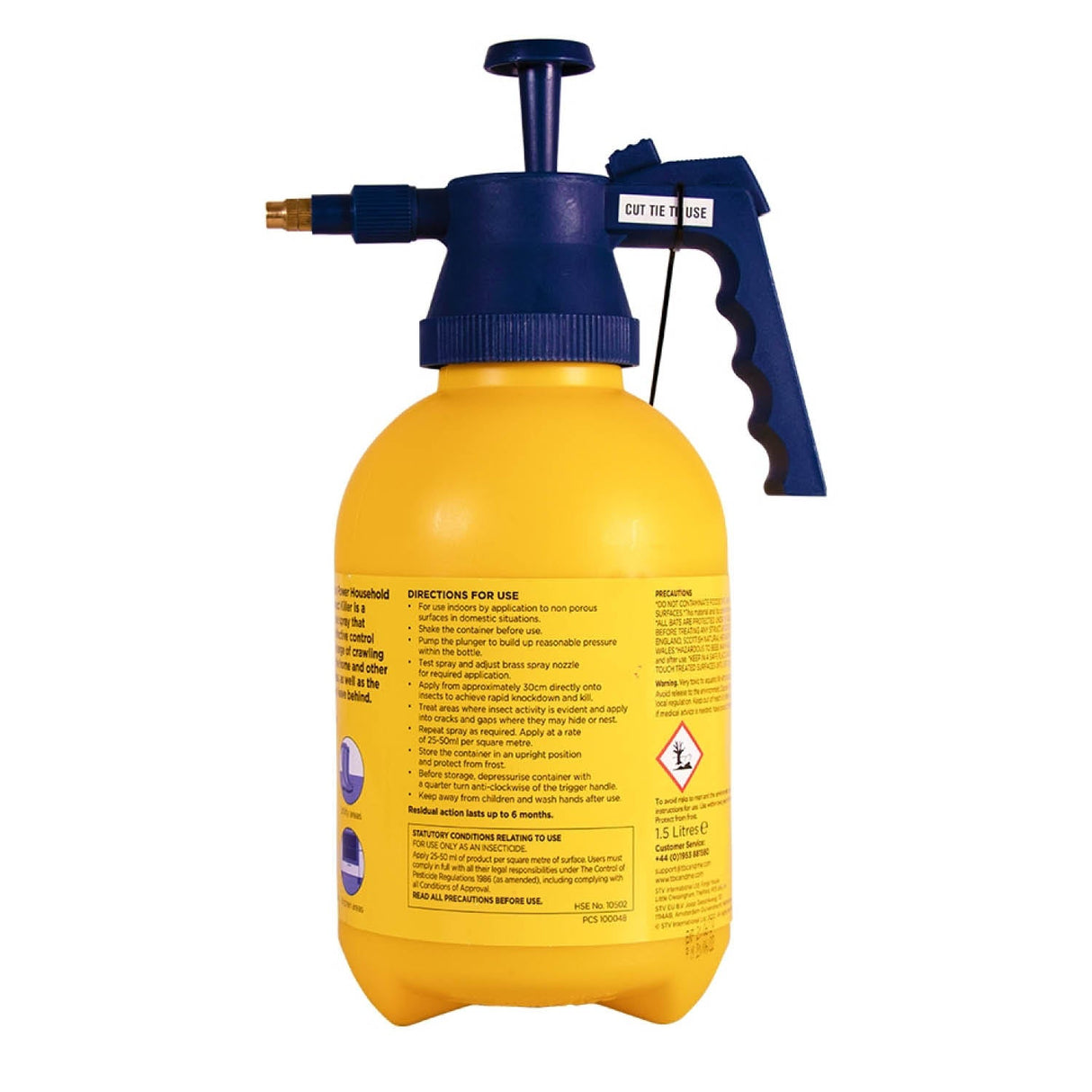Zero In 1.5 Litre Household Germ & Insect Killer Pressure Sprayer - Old Railway Line Garden Centre