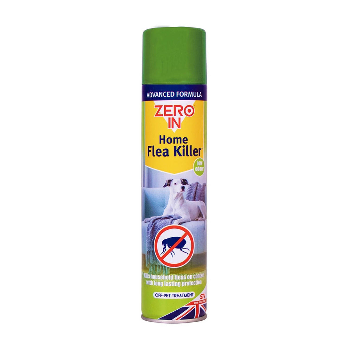 Zero In 300ml Aerosol Home Flea Killer - Old Railway Line Garden Centre