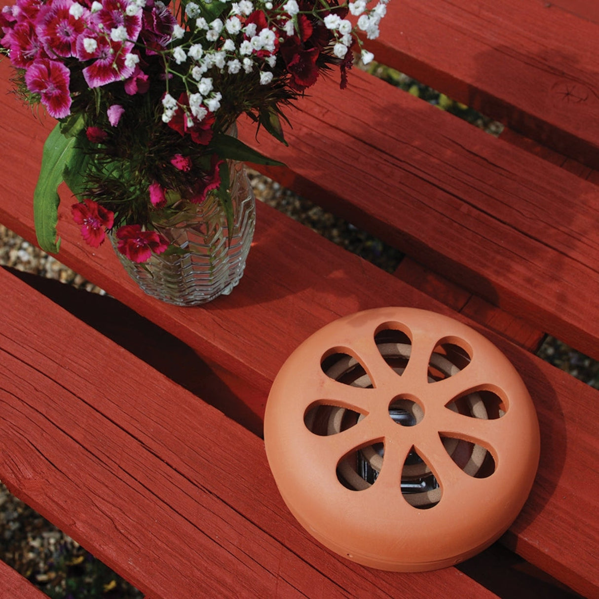 Zero In Citronella Terracotta Burner & Coil - 6 - Pack - Old Railway Line Garden Centre