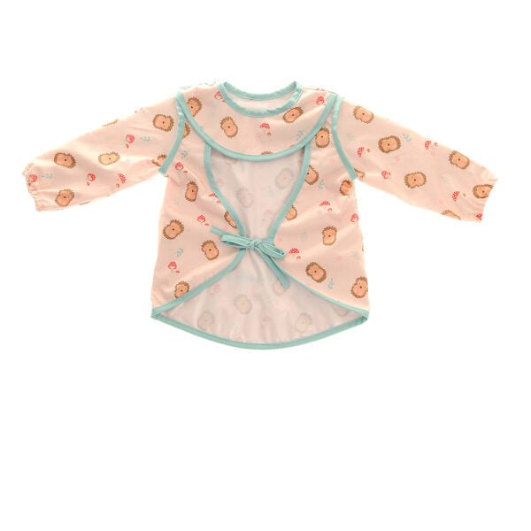 Ziggle Baby Coverall Feeding Bib Hedgehog - Old Railway Line Garden Centre