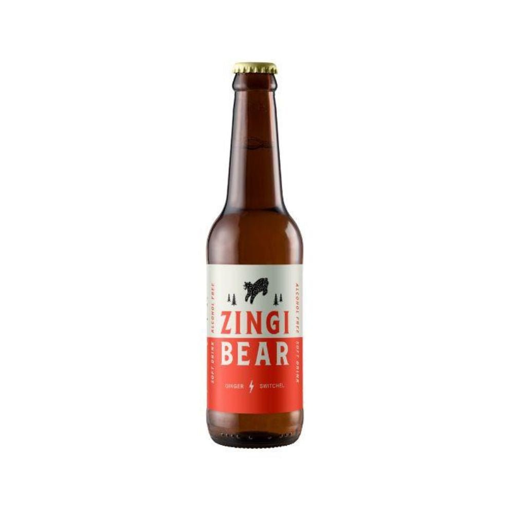 Zingi Bear 330ml Organic Ginger Switchel - Old Railway Line Garden Centre