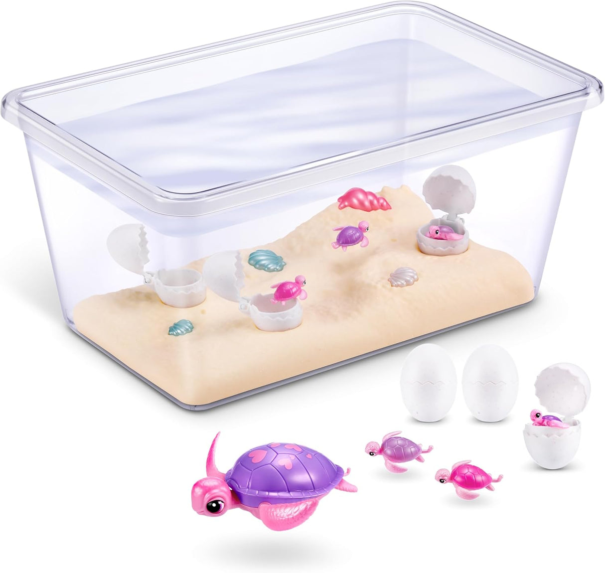 Zuru Pets Alive Mommy Turtle & Baby Surprise Toy Pet