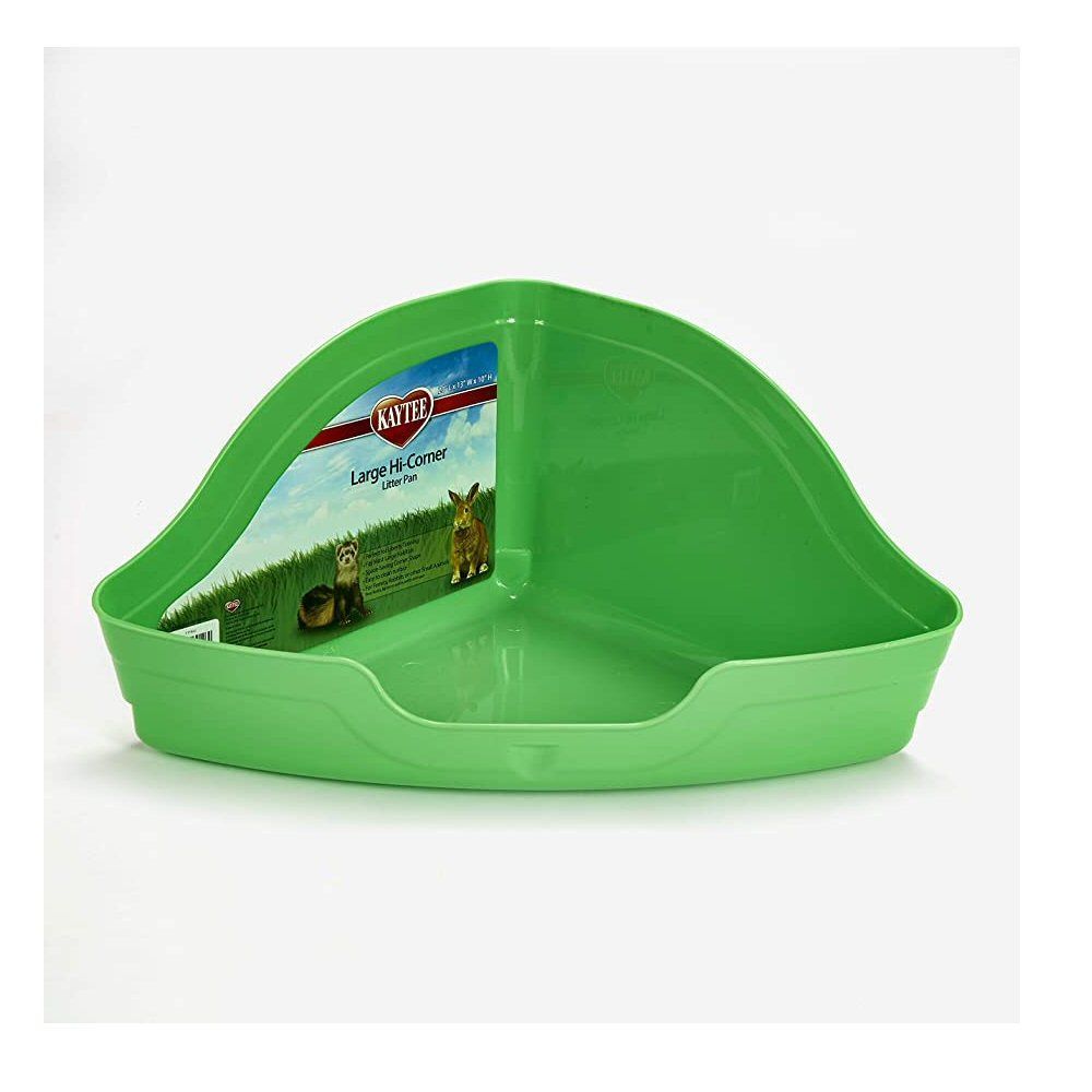 Kaytee Medium Hi-Corner Litter Tray (Assorted Colours)