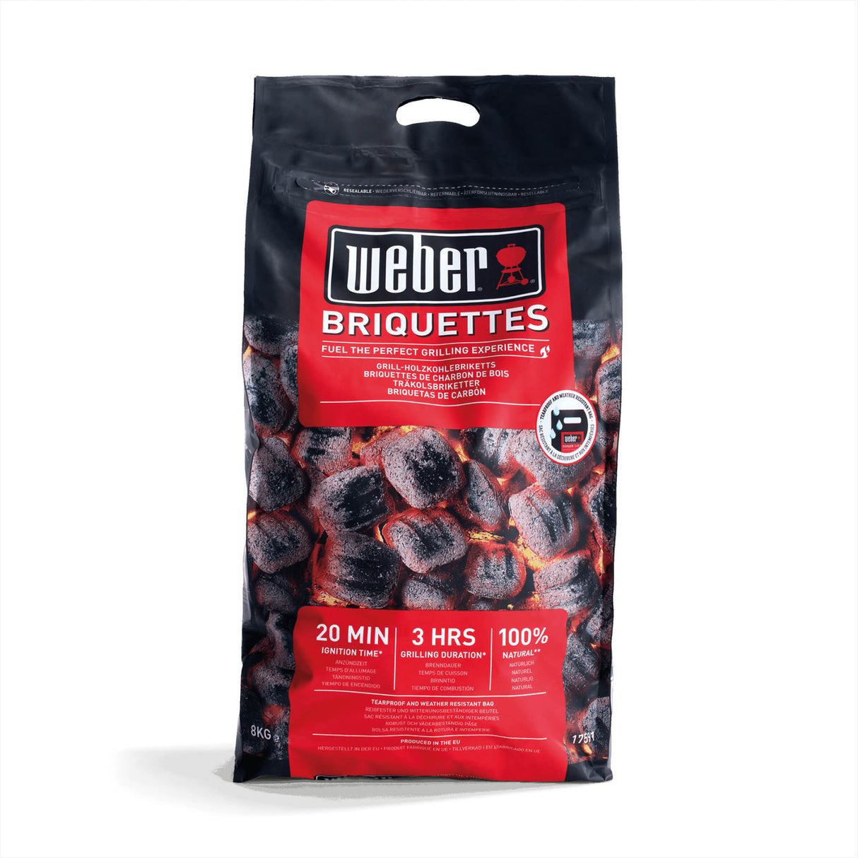 Weber 8kg Charcoal Briquettes - 17591