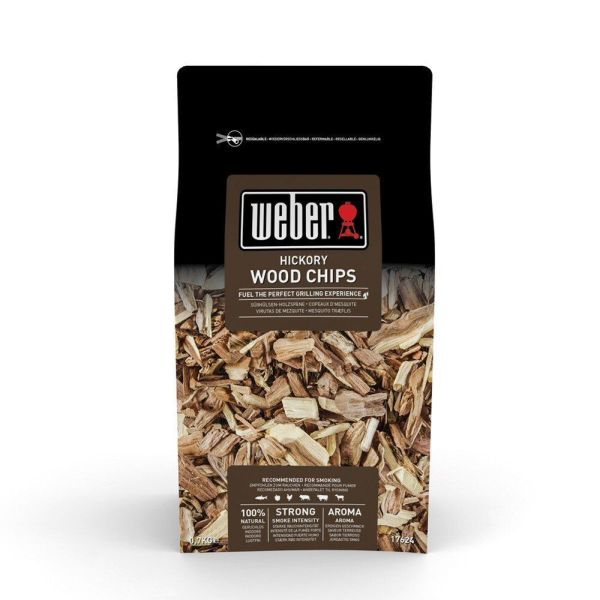 Weber 0.7kg Hickory Wood Barbecue Chips
