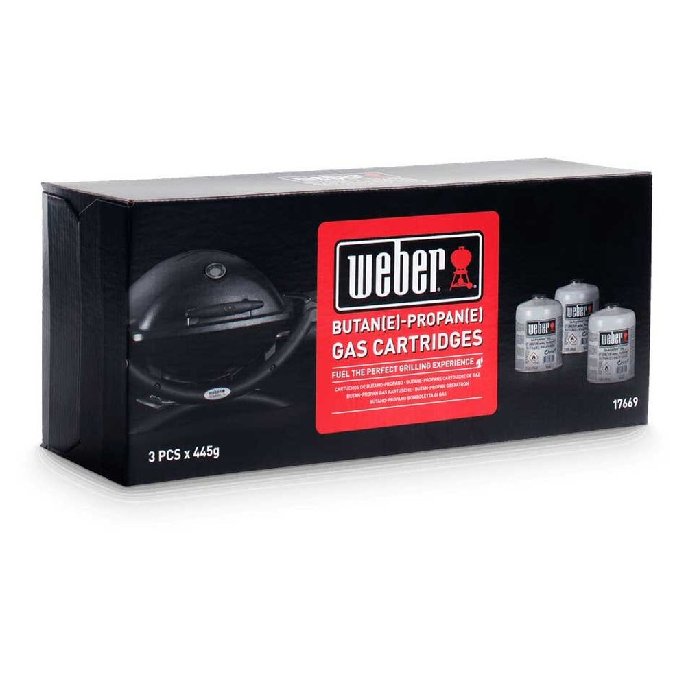 Weber Pack of 3 Gas Canisters