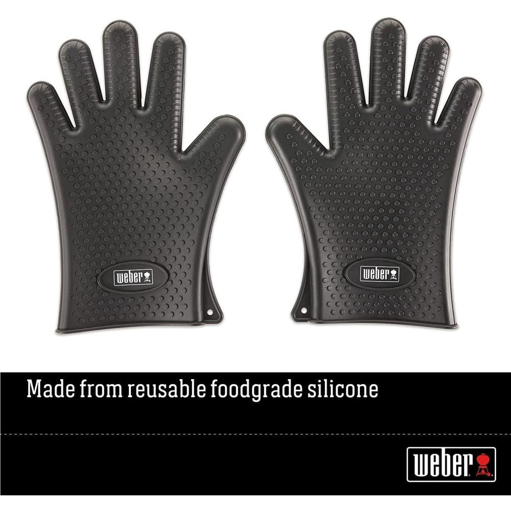 Weber Silicone Barbecuing Gloves - 7017