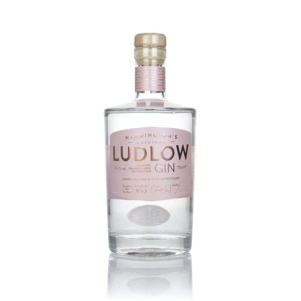 Ludlow 70cl Hibiscus, Orange & Pink Peppercorn Gin