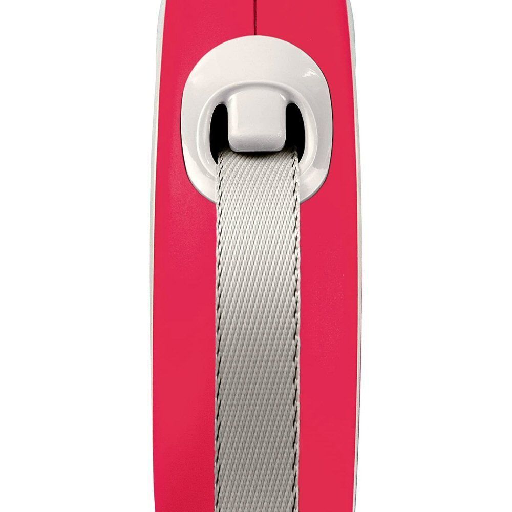Flexi Red New Comfort Tape Retractable Dog Lead