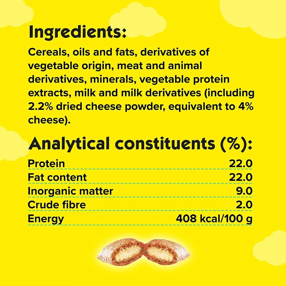 Dreamies 350g Cheese Mega Tub Cat Treats