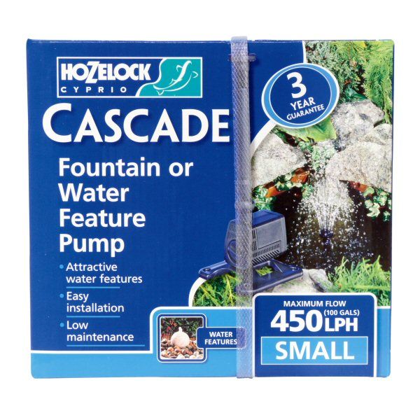 Hozelock Cascade 450 Fountain or Water Feature Pond Pump - 3303