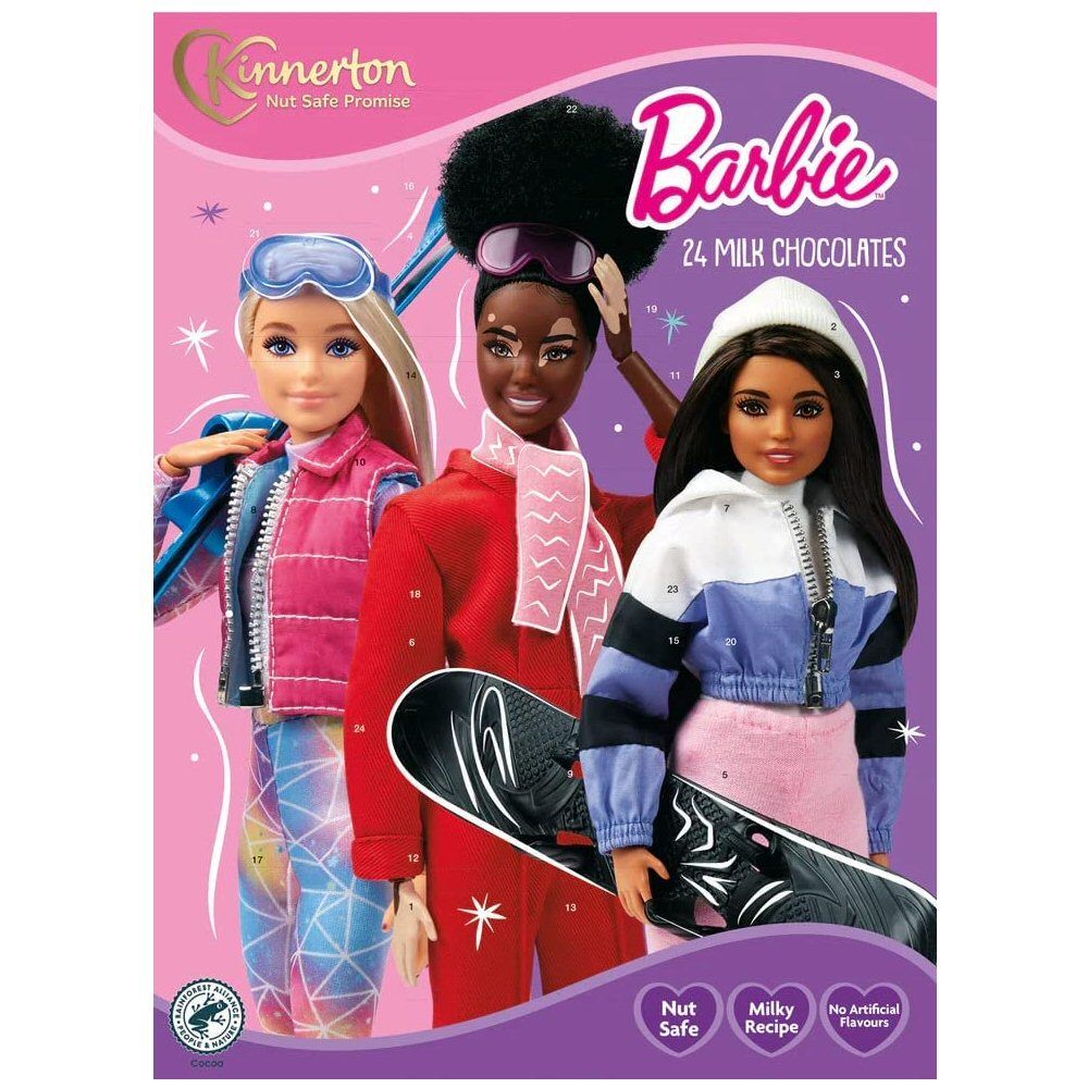 Kinnerton Barbie Milk Chocolate Advent Calendar
