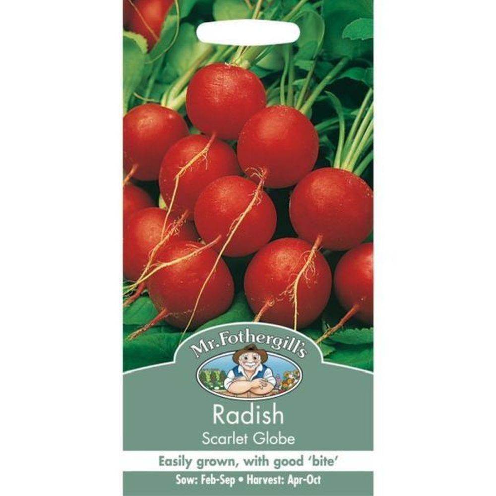 Mr Fothergill's Radish Scarlet Globe Seeds