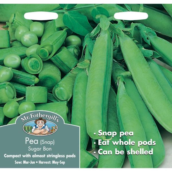 Mr Fothergill's Pea (Snap) Sugar Bon Seeds