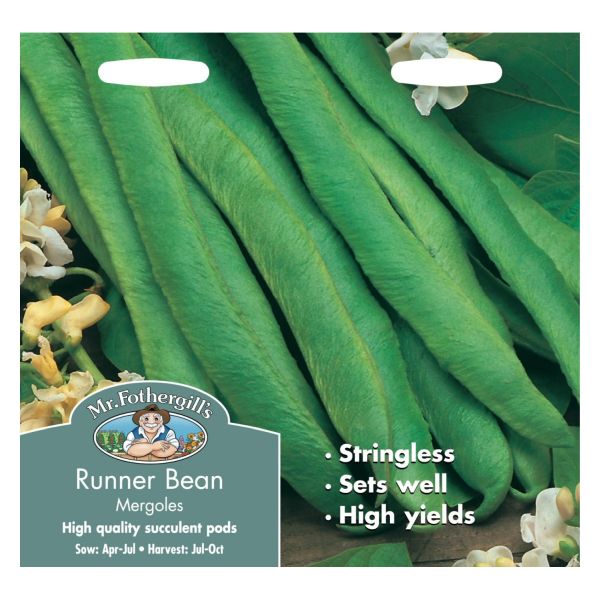 Mr Fothergill's Runner Bean Mergoles Seeds