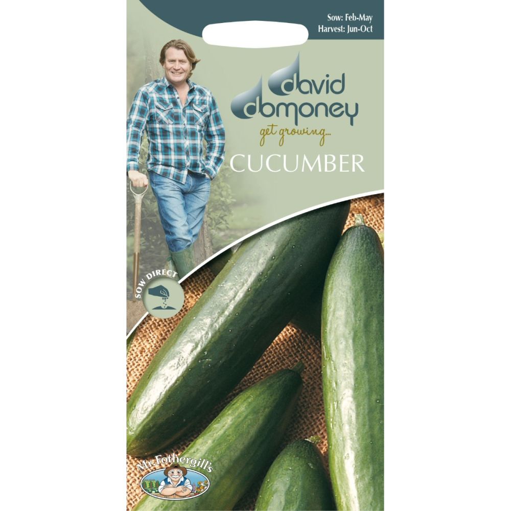 David Domoney Cucumber 'La Diva' Seeds Old Railway Line Garden Centre