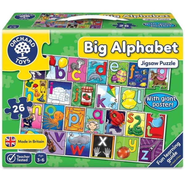Orchard Toys 26 Piece Big Alphabet Jigsaw Puzzle