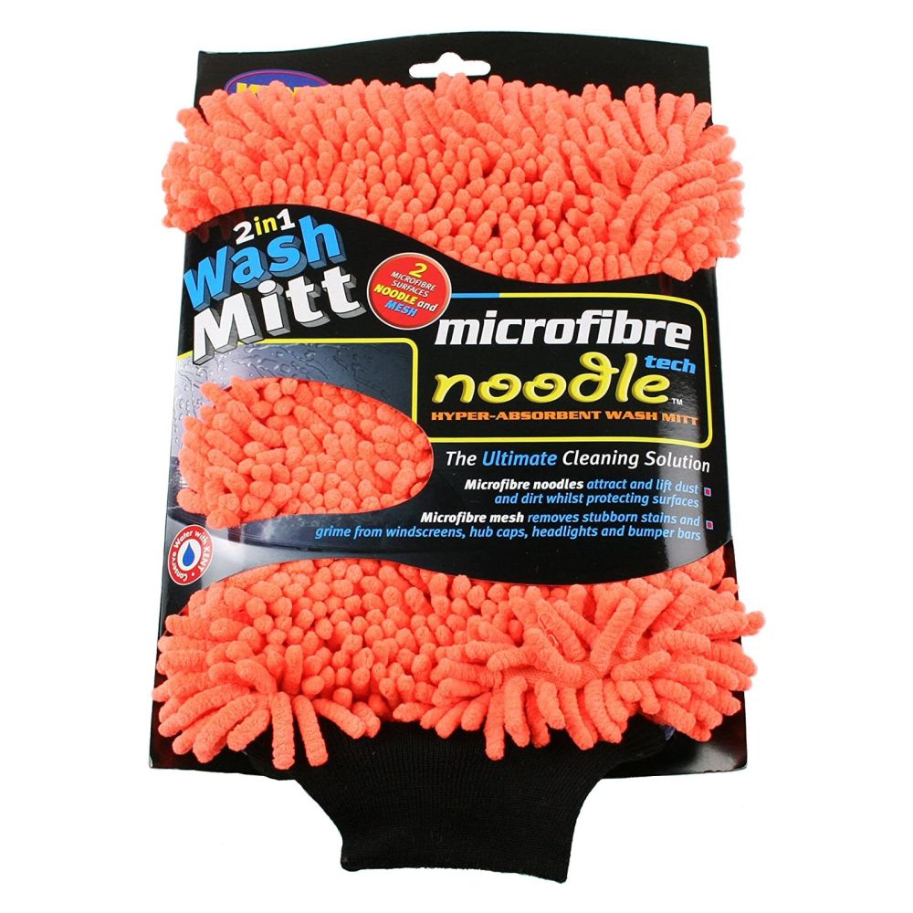 Kent 2 in 1 Microfibre Noodle Mitt (Assorted Colours)