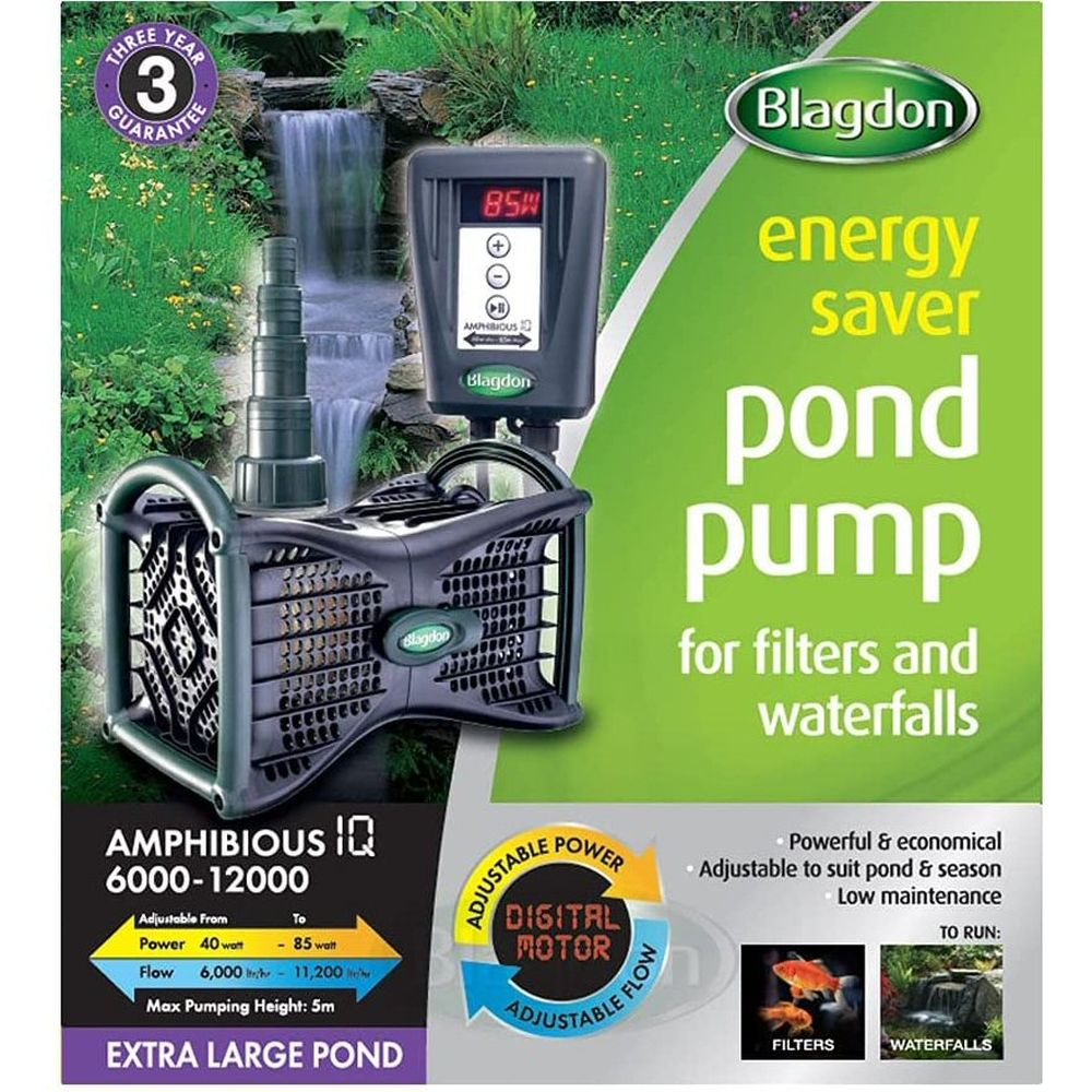 Blagdon Amphibious IQ 6000-12000 Pond Pump