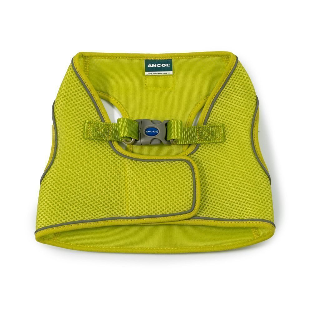 Ancol Viva Medium (46-54cm) Lime Green Step-In Harness