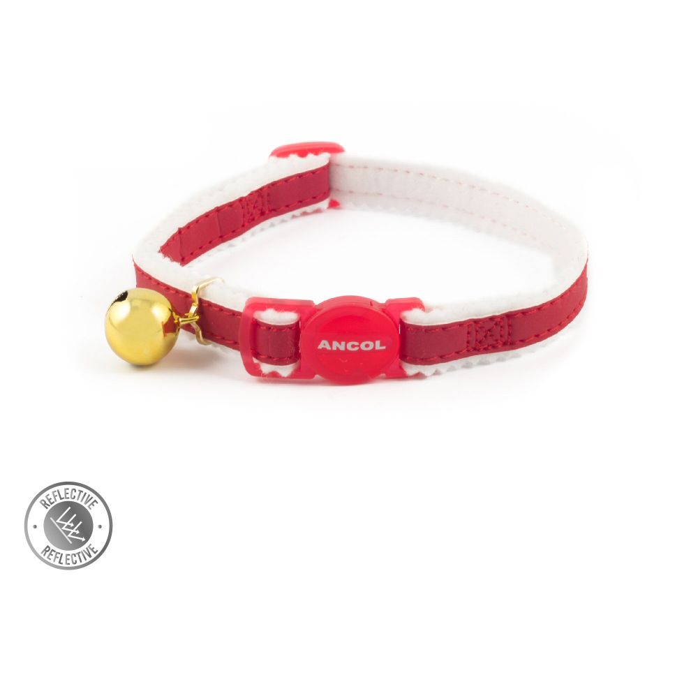 Ancol Red Reflective Breakaway Cat Collar