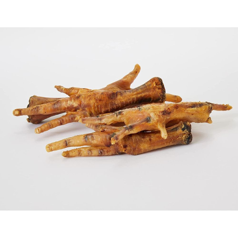 Hollings 100g Natural Chicken Feet Dog Treats