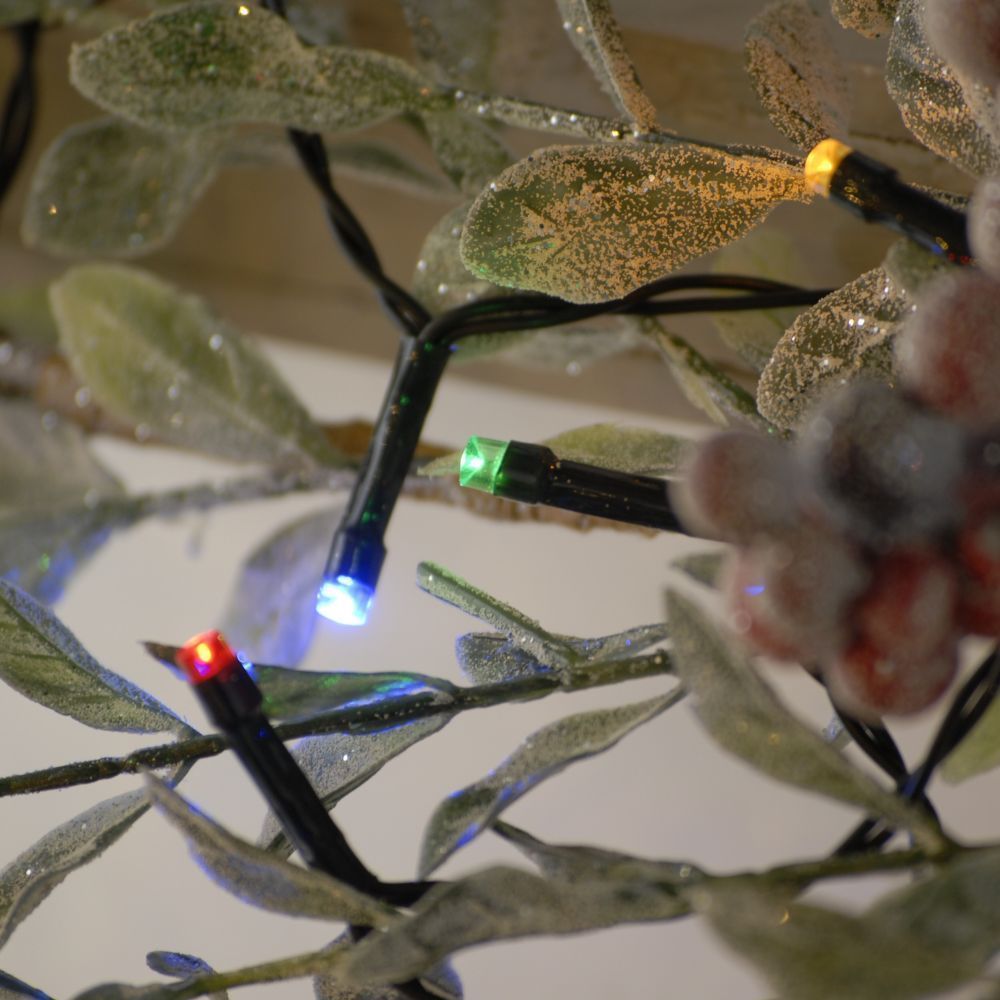 Festive 400 Multi-Coloured Battery Operated String Lights