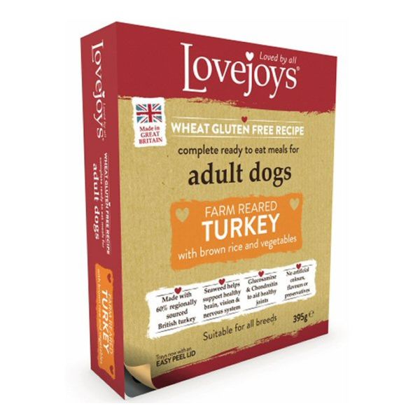 Lovejoys Hypoallergenic Turkey & Rice Wet Dog Food Pouch