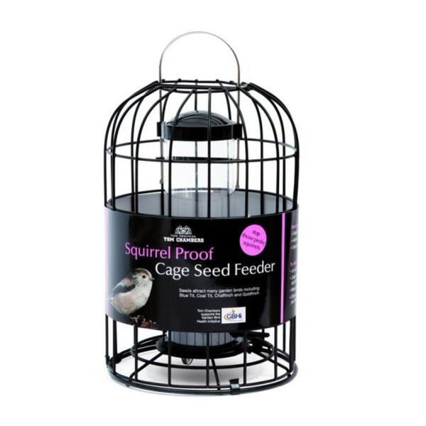 Tom Chambers Squirrel Proof Cage Seed Feeder - SQ005